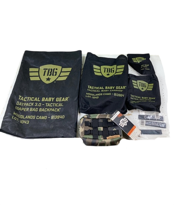 Shop Tactical Baby Gear Baby Carrier, Woodland Camo at GoodBuy Gear