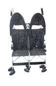 Shop Delta Children Jeep TurboGlyde Side by Side Double Stroller, 2025, Black 2454 at GoodBuy Gear