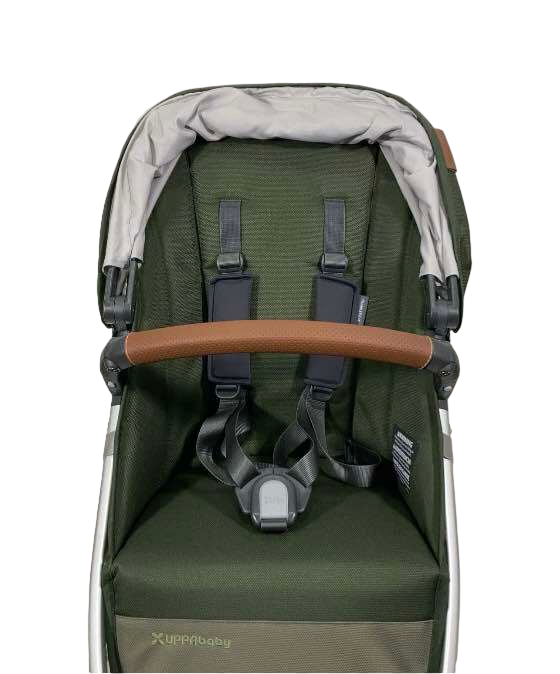 secondhand UPPAbaby VISTA RumbleSeat V2, 2015+, 2023, Hazel (Olive)