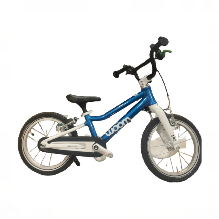 Shop Woom GO 2 Bike- 14”, Metallic Blue at GoodBuy Gear