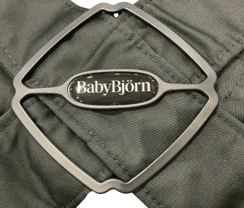 Shop BabyBjorn Baby Carrier Mini, Charcoal Gray 3D Jersey at GoodBuy Gear