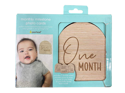 Shop Pearhead Monthly Milestone Photo Cards at GoodBuy Gear
