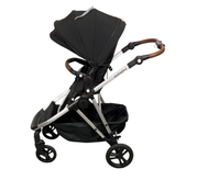 Shop Mockingbird Single to Double 2.0 Stroller, 2024, Black, Silver With Penny Leather, Windowpane at GoodBuy Gear