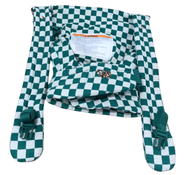 Shop Mabē The Monarch Carrier, Evergreen Check at GoodBuy Gear