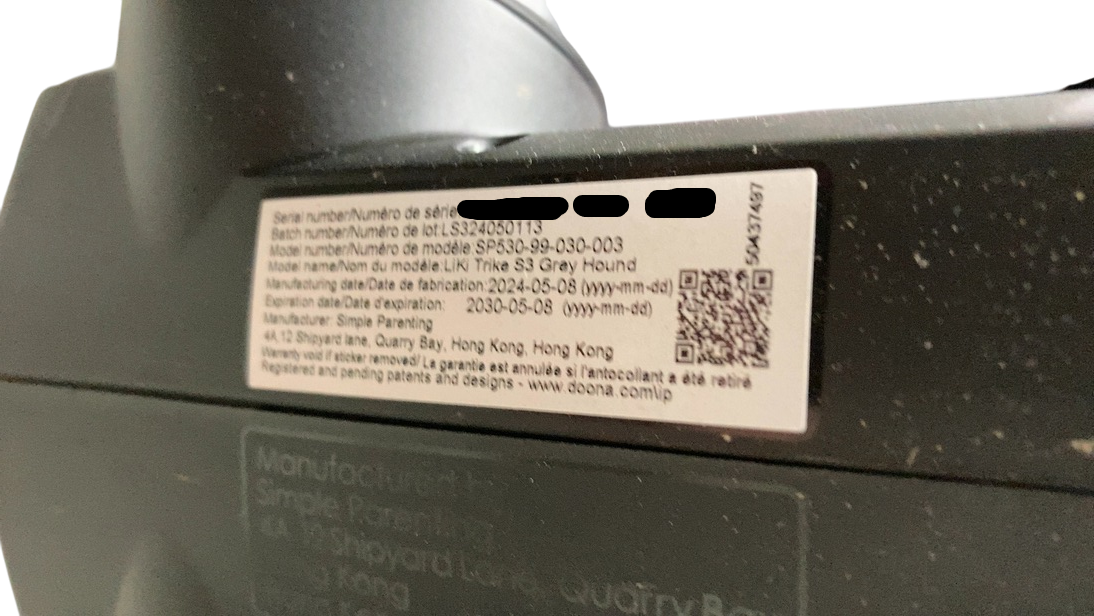 Shop Doona Liki Trike S3, Grey Hound at GoodBuy Gear