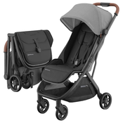 Shop UPPAbaby MINU V3 Stroller, 2025, Greyson (Charcoal Melange) at GoodBuy Gear