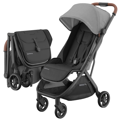 Shop UPPAbaby MINU V3 Stroller, 2025, Greyson (Charcoal Melange) at GoodBuy Gear