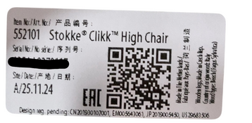 Shop Stokke Clikk High Chair, Cloud Grey at GoodBuy Gear