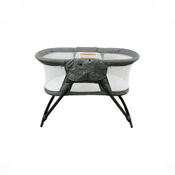 Shop Baby Delight Go With Me Slumber Deluxe Portable Rocking Bassinet, Charcoal Tweed at GoodBuy Gear