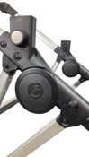 Shop Mockingbird 2.0 Single to Double Stroller Frame, 2024, Silver With Penny Leather at GoodBuy Gear