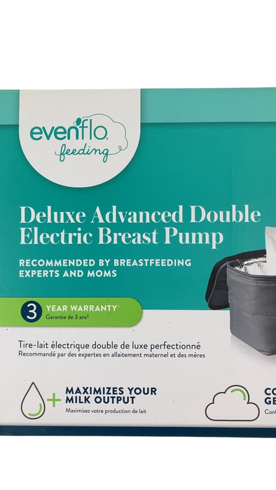 Shop Evenflo Deluxe Advanced Double Electric Breast Pump, Grey at GoodBuy Gear