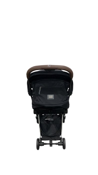 Shop Cybex Coya Stroller, 2024, Chrome, Sepia Black at GoodBuy Gear