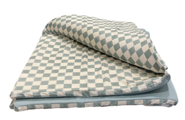Shop Toki Kids Mega Padded Play Mat 55" x 55", Checker Matcha at GoodBuy Gear