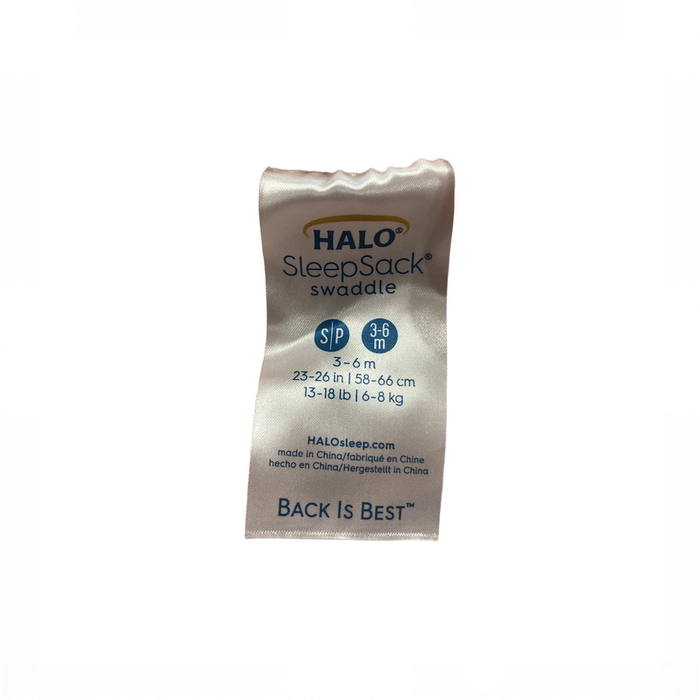 Shop Halo Micro-Fleece Swaddle, Daisy, Small at GoodBuy Gear