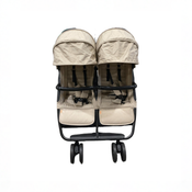 Shop Zoe The Twin V2 Double Stroller, 2025, Sand at GoodBuy Gear