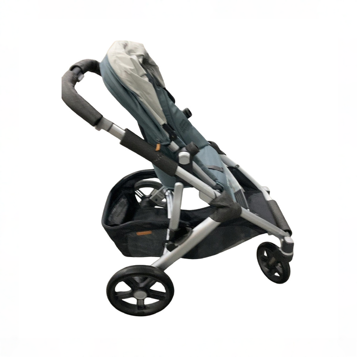 Shop UPPAbaby Vista V3 Stroller, 2024, Callum (Stone Blue/Silver Frame) at GoodBuy Gear