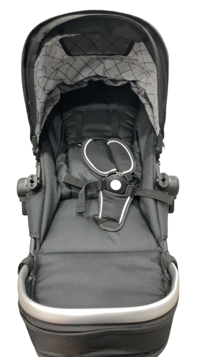 Shop Mockingbird 2nd Seat Kit 2.0, Black, Silver With Black Leather, Windowpane at GoodBuy Gear