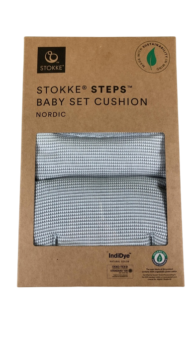 Shop Stokke Steps Baby Set Cushion, Nordic Grey at GoodBuy Gear