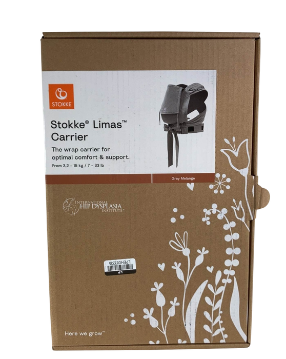Shop Stokke Limas Carrier, Grey Melange at GoodBuy Gear