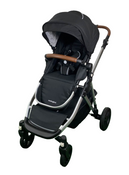 Shop Mockingbird Single to Double 2.0 Stroller, Black, Windowpane, Silver With Penny Leather, 2024 at GoodBuy Gear