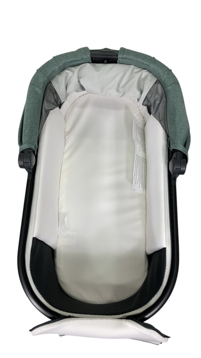 Shop UPPAbaby Bassinet V3, Gwen (Green Melange) at GoodBuy Gear