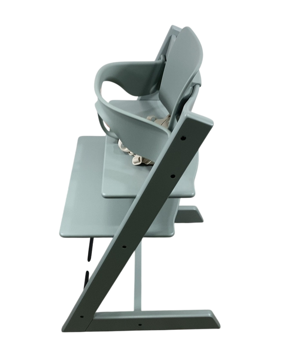 Shop Stokke Tripp Trapp High Chair With Baby Set, 2, Glacier Green at GoodBuy Gear