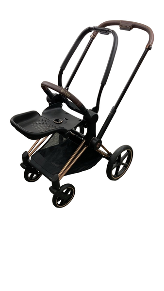Cybex PRIAM Stroller Frame And Seat, 2023, Rose Gold