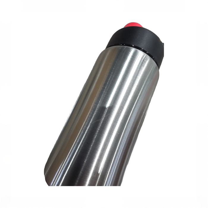 Shop Woom GLUG Stainless Steel Bottle + Bottle Cage, Stainless at GoodBuy Gear