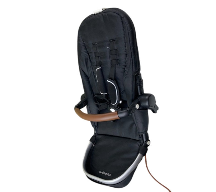 Shop Mockingbird 2nd Seat Kit 2.0, Silver With Penny Leather, No Canopy, No Canopy at GoodBuy Gear