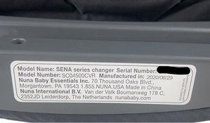 Shop Nuna SENA Changer, Caviar at GoodBuy Gear