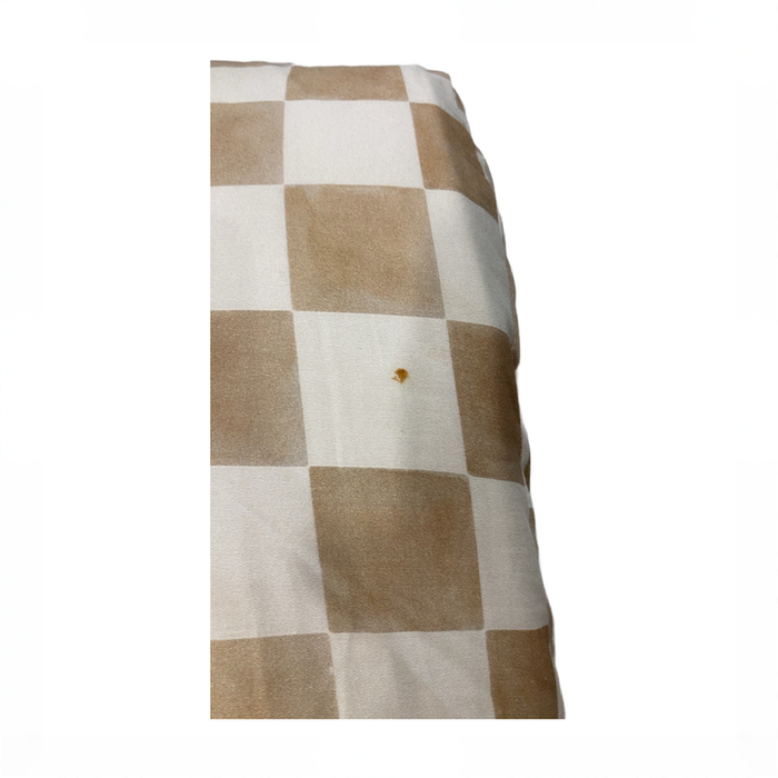 Shop Toki Kids Mega Padded Play Mat 55" x 55", Checker Toffee at GoodBuy Gear
