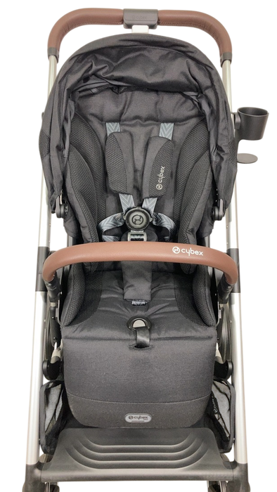 Shop Cybex Balios S Lux Stroller, 2024, Moon Black, Silver at GoodBuy Gear