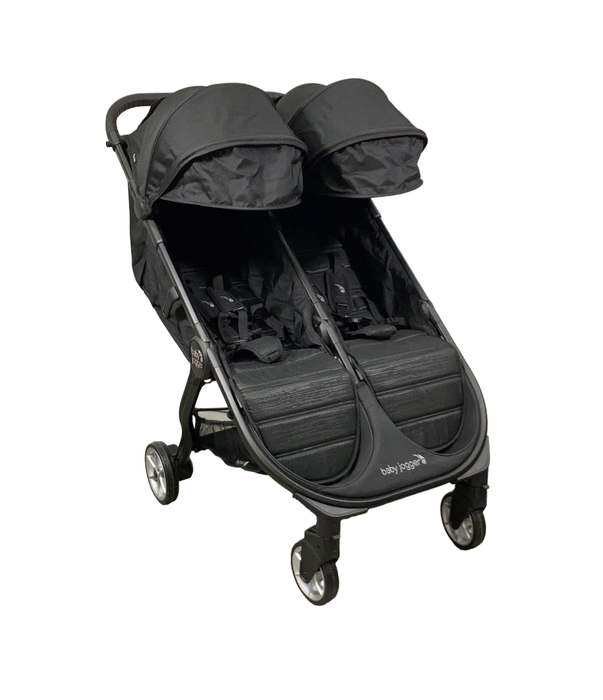 used Baby Jogger City Tour 2 Double Stroller, 2023, Pitch Black