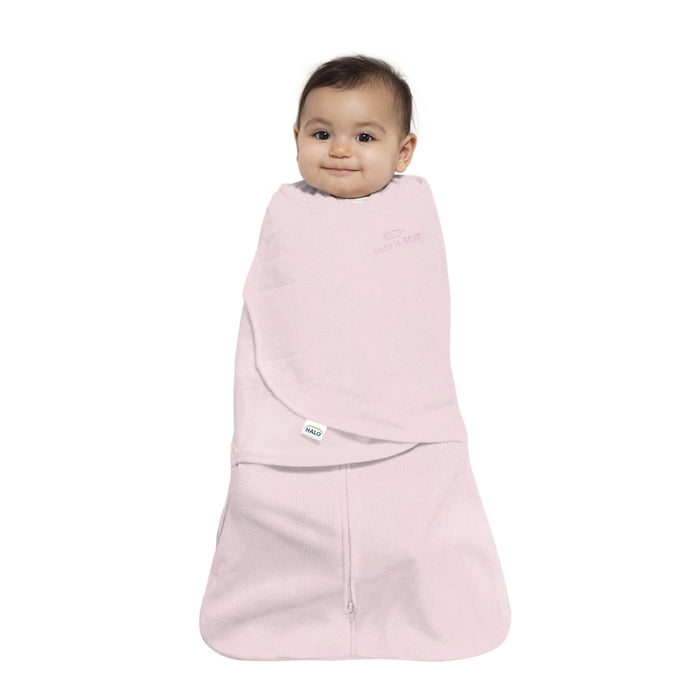 Halo Organic Cotton SleepSack Swaddle, Strawberry, Newborn