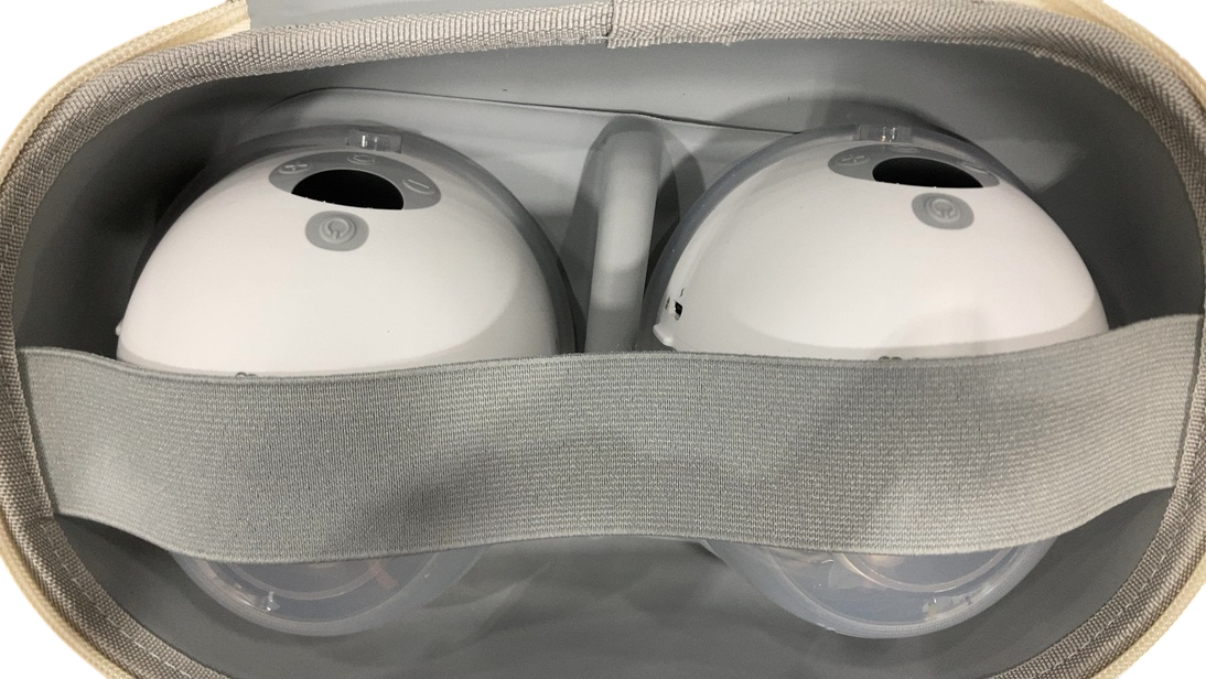 Shop Momcozy All-in-one M5 Double Wearable Breast Pump, Quill Grey at GoodBuy Gear