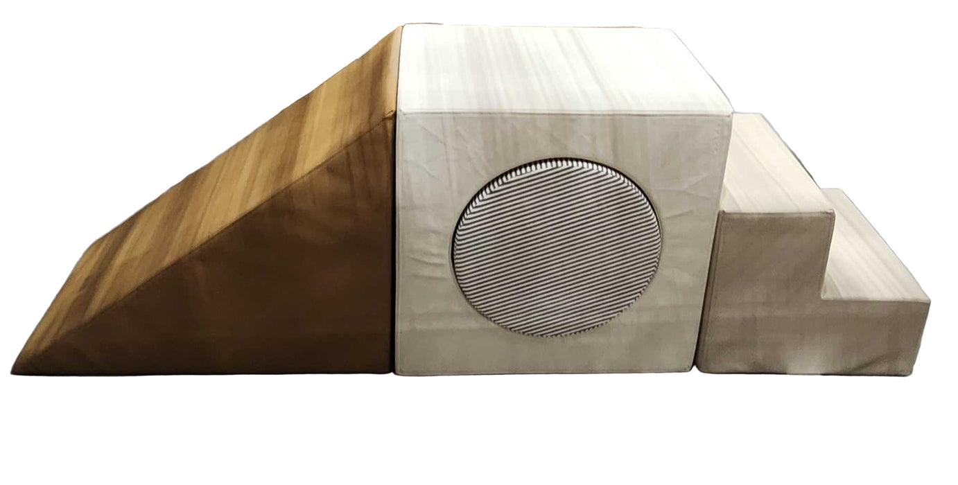 Shop Gathre Block Playset, Camel • Ivory • Stone Stripe • Millet at GoodBuy Gear