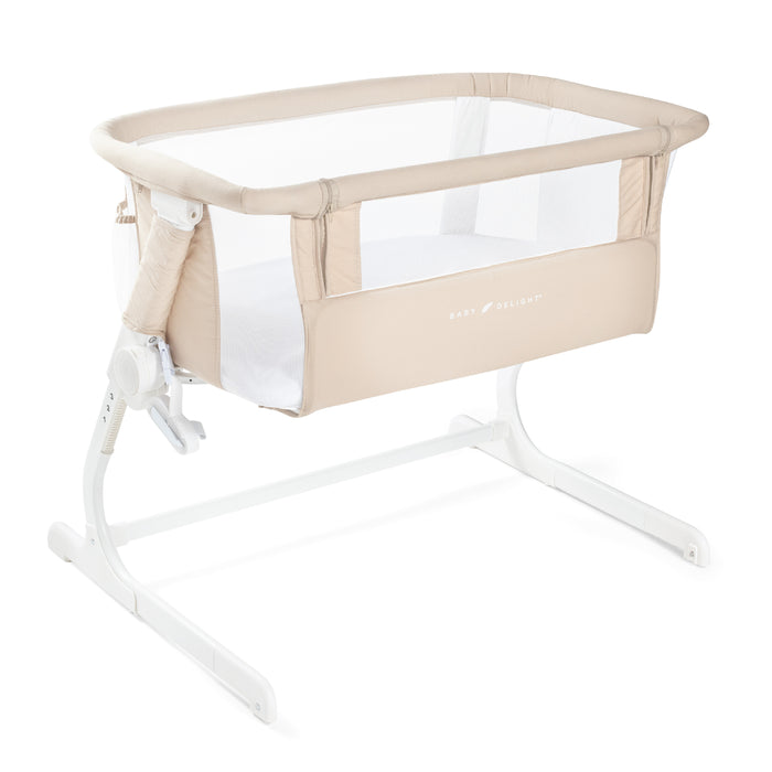 Baby Delight Beside Me Dreamer Bassinet & Bedside Sleeper, Organic Oat