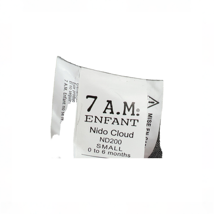 Shop 7 A.M. Enfant Nido Cloud, Heather grey, Small (0-6 Months) at GoodBuy Gear