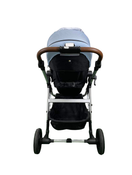 Shop Mockingbird Single to Double 2.0 Stroller, 2024, Silver With Penny Leather, Sky, Watercolor Drops at GoodBuy Gear