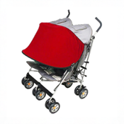 Shop Manito Sun Shade For Twin Stroller, Red at GoodBuy Gear