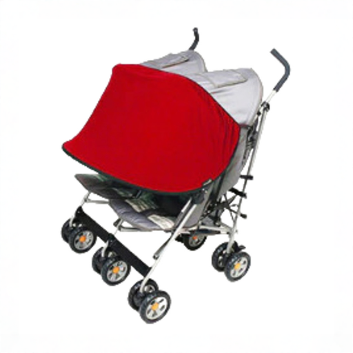 Shop Manito Sun Shade For Twin Stroller, Red at GoodBuy Gear