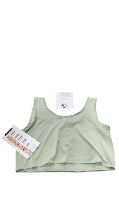 Shop Larken The Larken X Nursing Bra, Sage, XXLarge at GoodBuy Gear