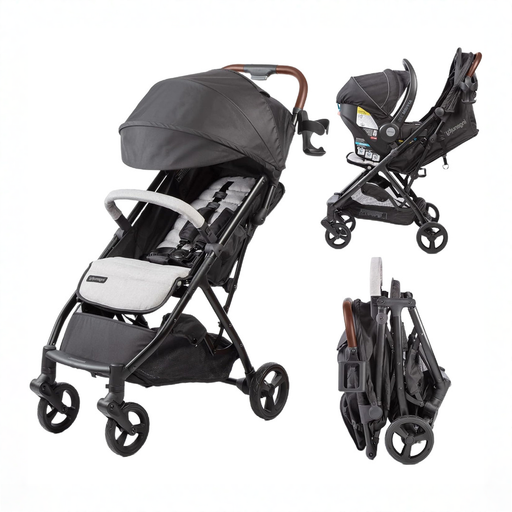 Shop Summer by Ingenuity 3D Quick Close CS+ Stroller, 2025, Gray at GoodBuy Gear