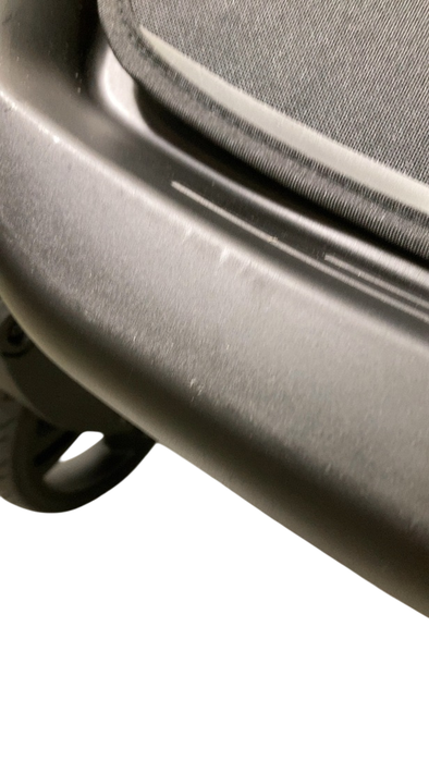 Shop Mockingbird Single to Double 2.0 Stroller, 2024, Black, Silver With Black Leather, Windowpane at GoodBuy Gear