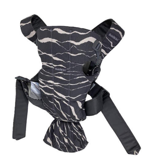Shop BabyBjorn Baby Carrier Mini, Anthracite/Landscape Print Cotton at GoodBuy Gear
