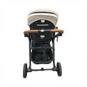 Shop Mockingbird Single to Double 3.0 Stroller, 2025, Oat, Silver with Penny Leather at GoodBuy Gear