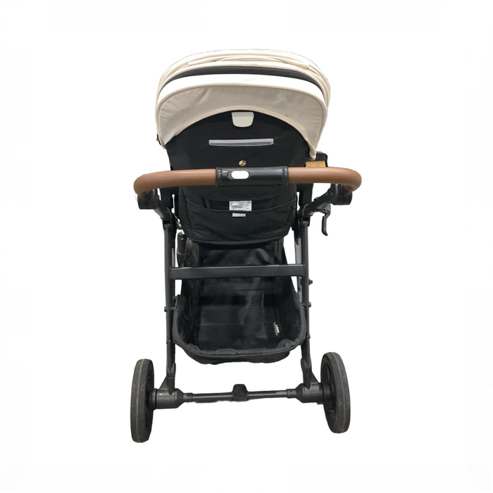 Shop Mockingbird Single to Double 3.0 Stroller, 2025, Oat, Silver with Penny Leather at GoodBuy Gear