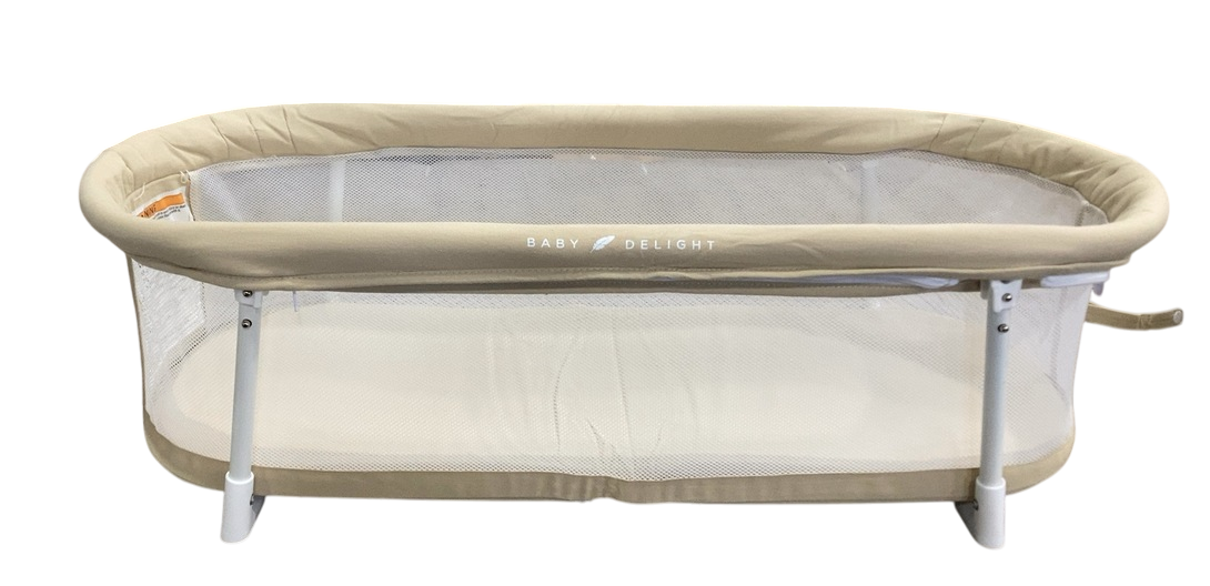 Shop Baby Delight Snuggle Nest Organic Lounger, Organic Oat at GoodBuy Gear