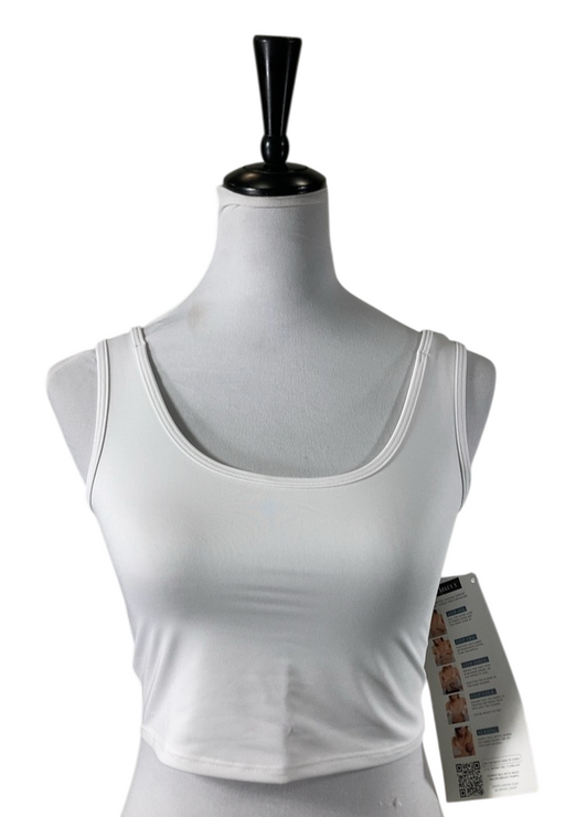 Shop Larken The Larken X Nursing Bra, Small, White at GoodBuy Gear
