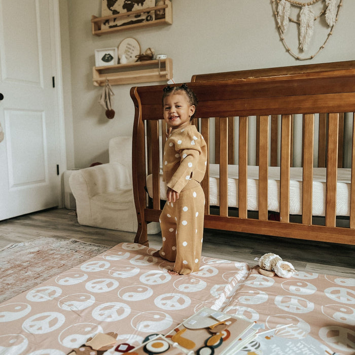 Toki Mats Padded Play Mat, Yin Yang, Multiple Sizes